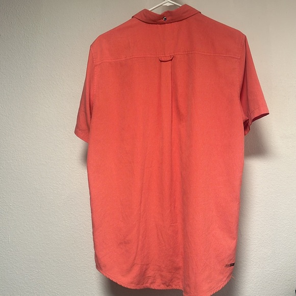 Hurley short sleeve button down collared tech shirt - Picture 4 of 5